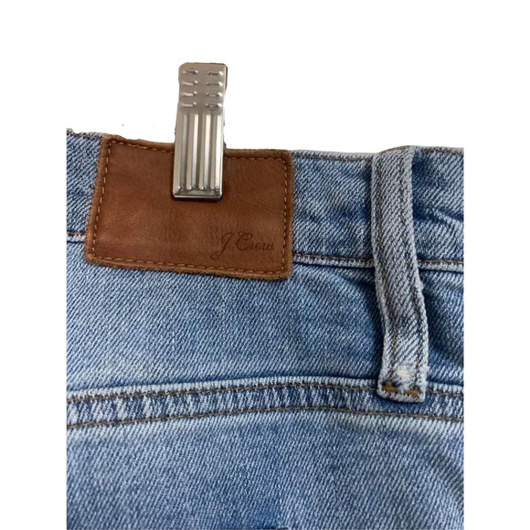 J.Crew Slim Boyfriend Jean Distressed Raw Hem Size 34 #AJ527‎ - Picture 6 of 10